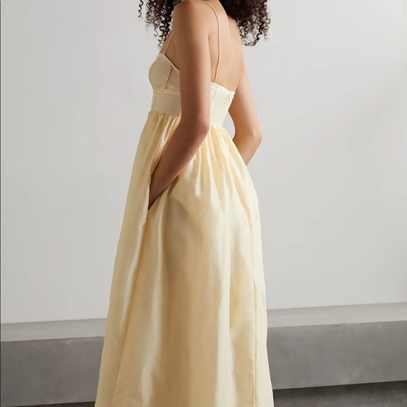 Mariza cotton-blend organza midi dress - Picture 2 of 11